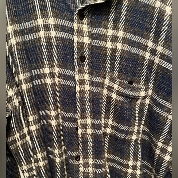 Reed & James Loafers Vintage soft plaid flannel button up - Picture 3 of 9